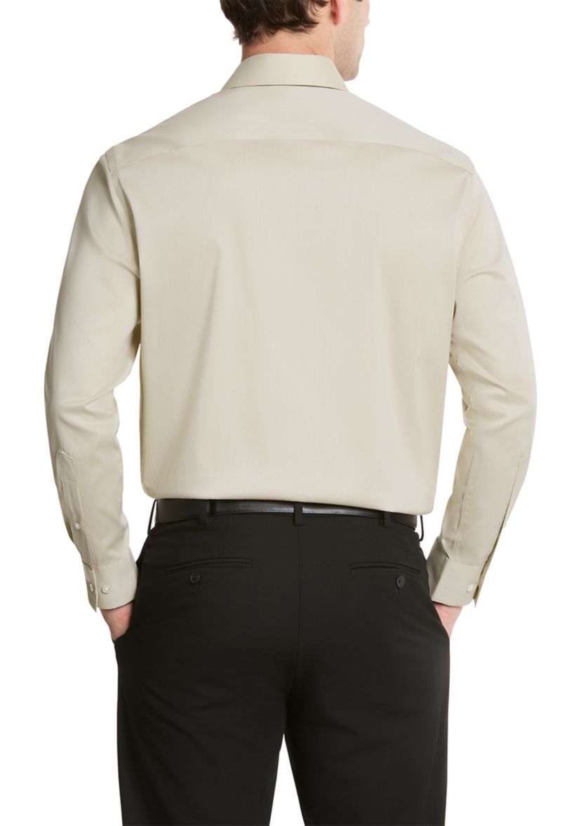 Mens Ultra Wrinkle Free Regular Fit Dress Shirt