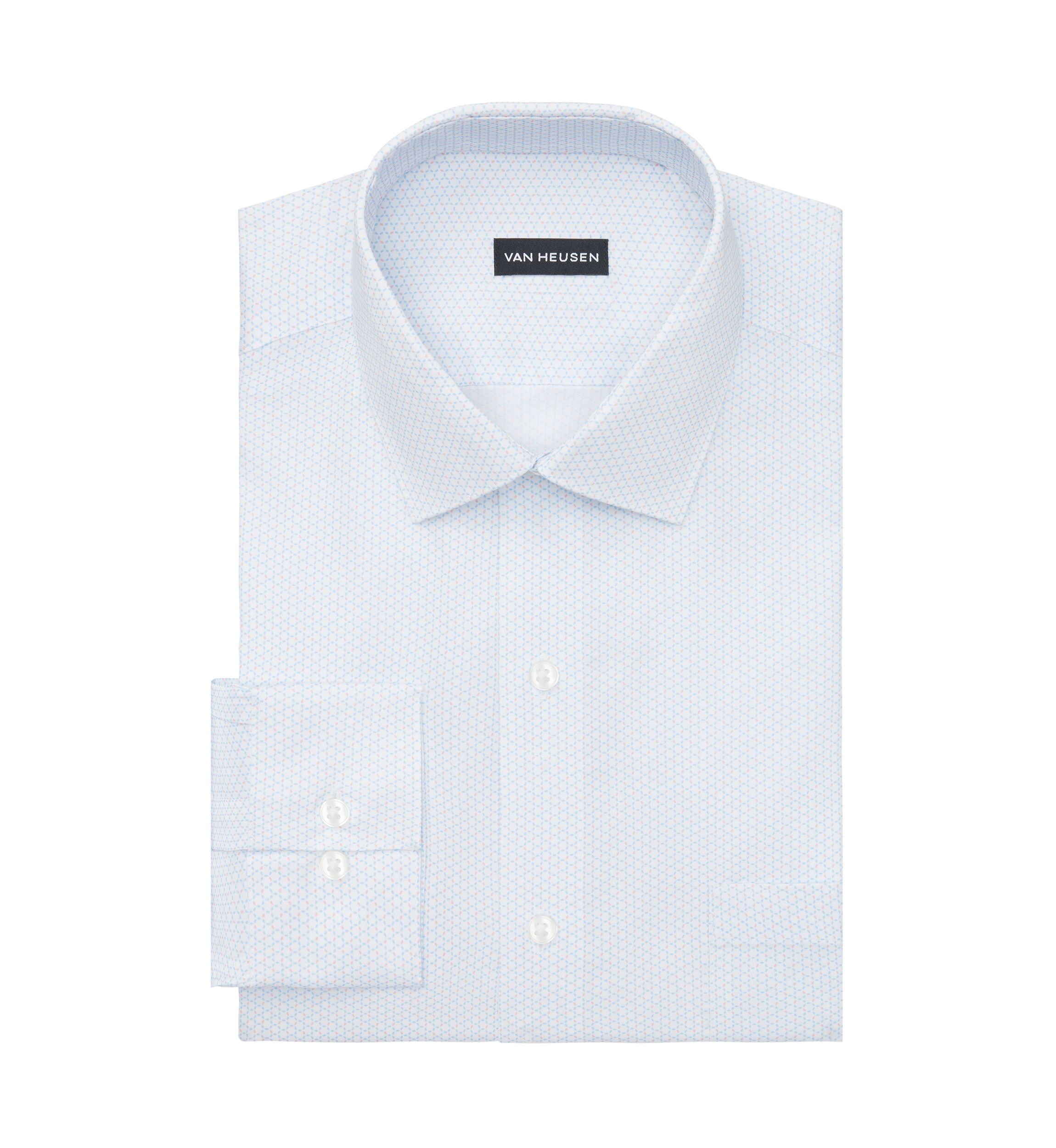 Mens Ultra Wrinkle Free Stretch Collar Shirt