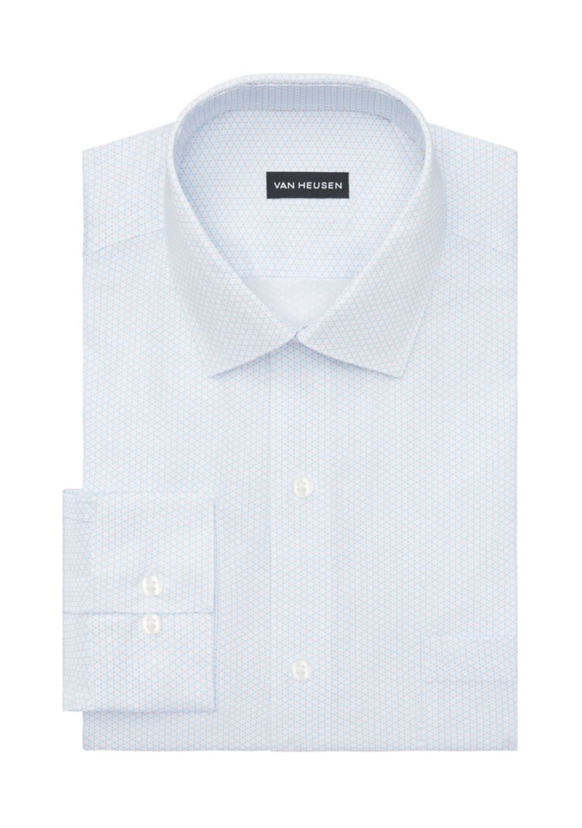 Mens Ultra Wrinkle Free Stretch Collar Shirt