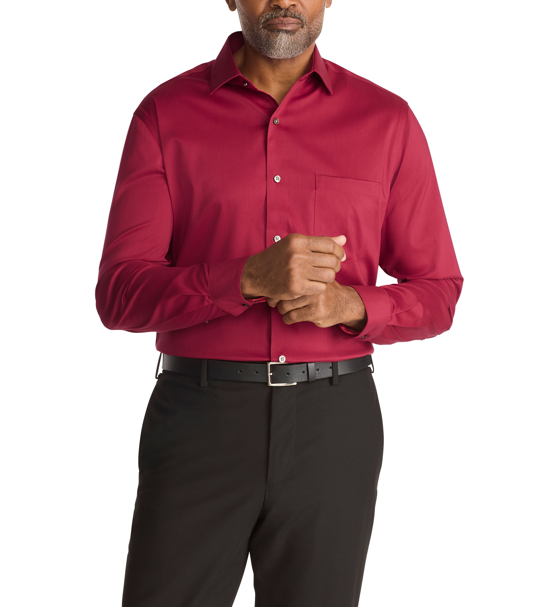 belk mens dress shirts Van Heusen Men's Comfort Performance Slim Fit Dress Shirt