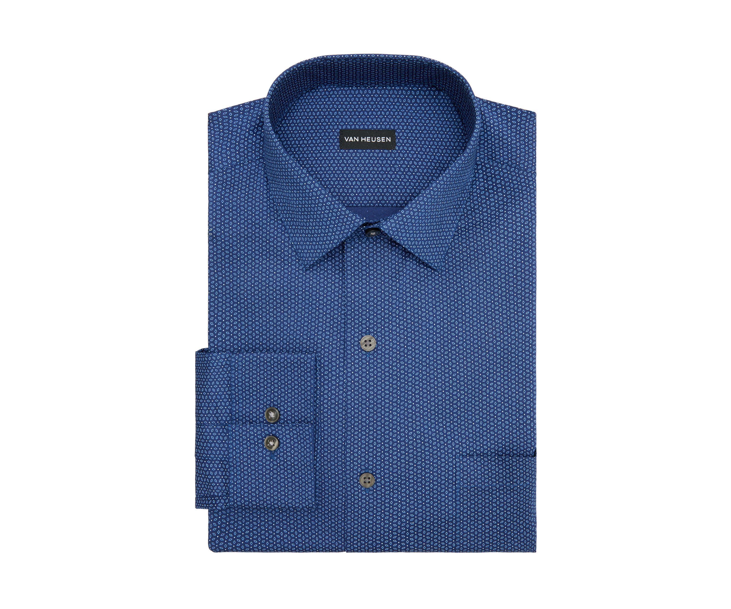 Ultra Wrinkle Free, Flex Collar Regular Fit Dress Shirt 