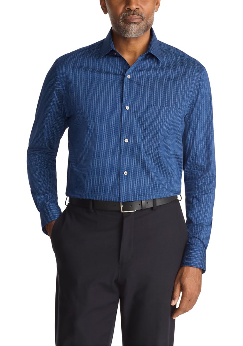 Ultra Wrinkle Free, Flex Collar Regular Fit Dress Shirt 