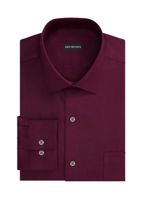 Van Heusen Men's Ultra Wrinkle Free Flex Collar Regular Fit Dress Shirt, 18 - 18.5 34/35