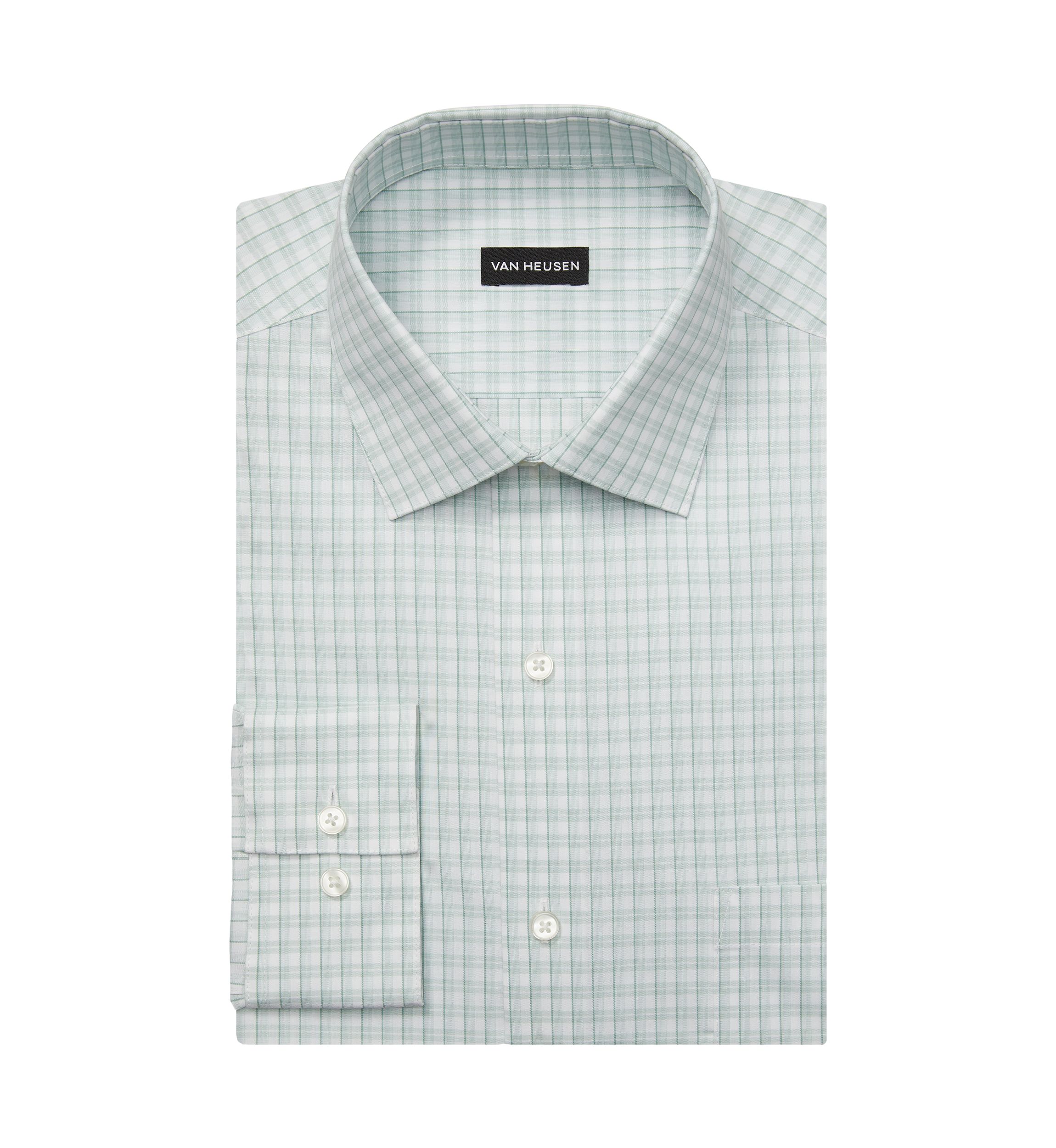 Mens Big Ultra Wrinkle Free Stretch Collar Shirt