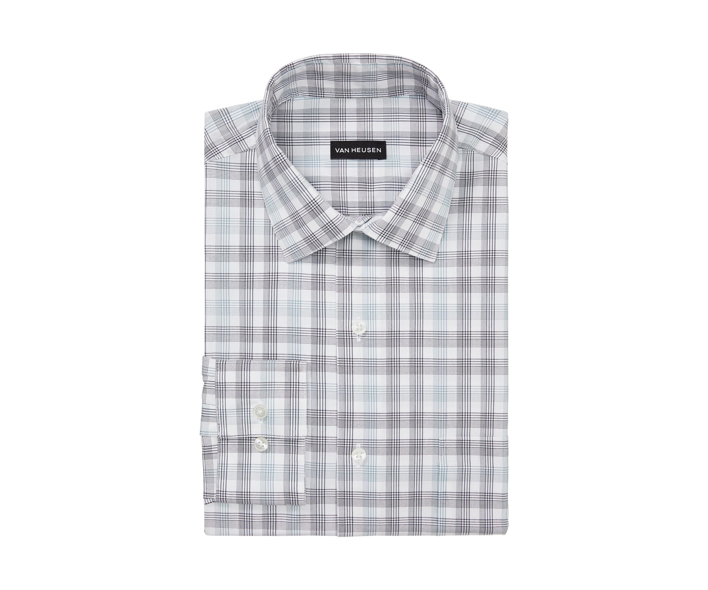 Mens Big Ultra Wrinkle Free Stretch Collar Shirt