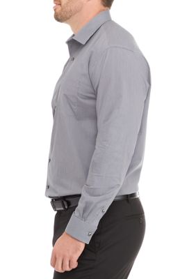 Men's Tall Ultra Wrinkle Free Stretch Collar Shirt