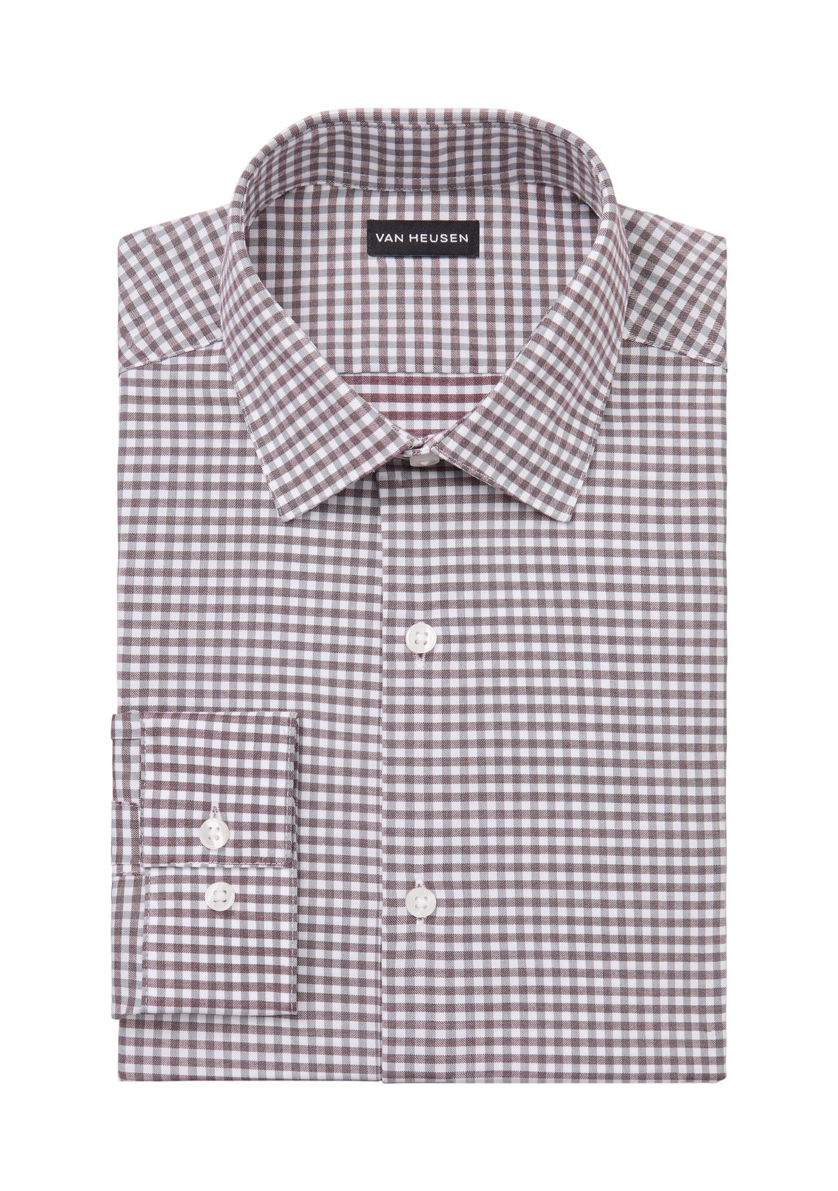 Mens Comfort Performance Slim Fit Dress Shirt
