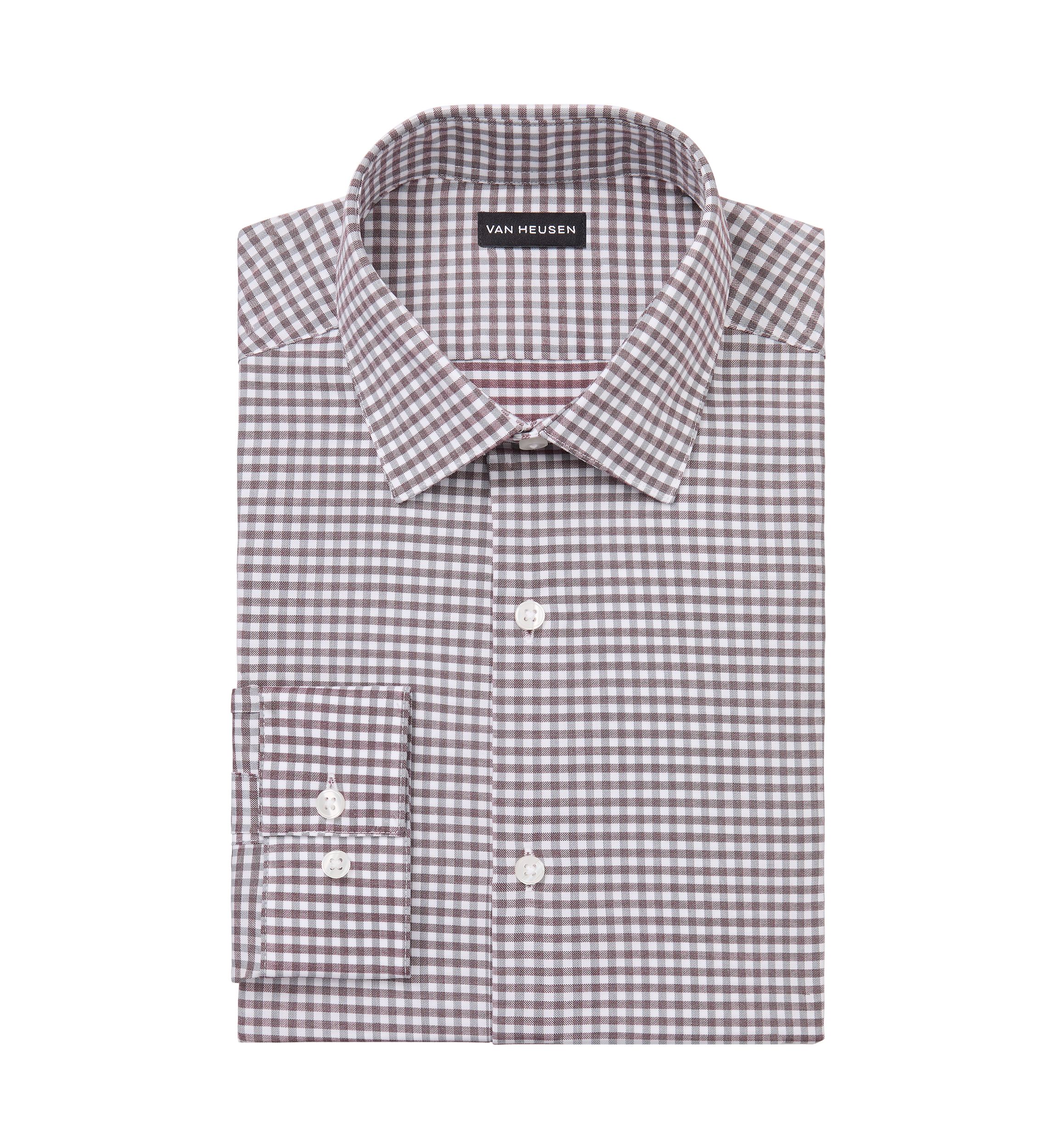 Mens Comfort Performance Slim Fit Dress Shirt