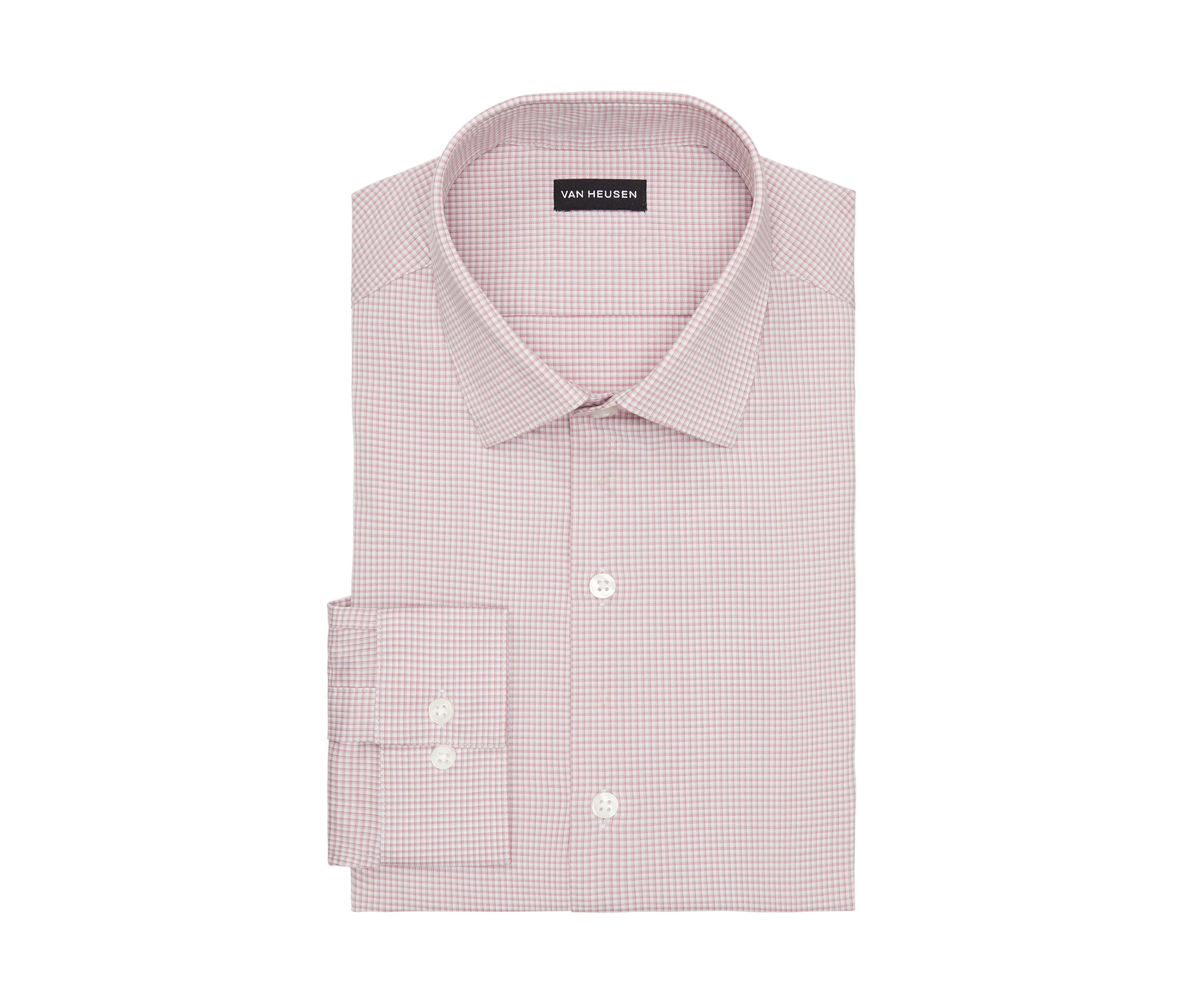 Mens Comfort Performance Slim Fit Dress Shirt