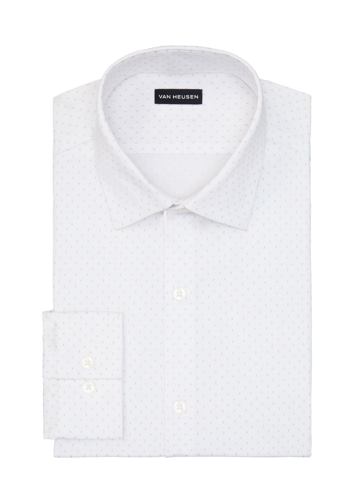 Mens Comfort Performance Slim Fit Dress Shirt