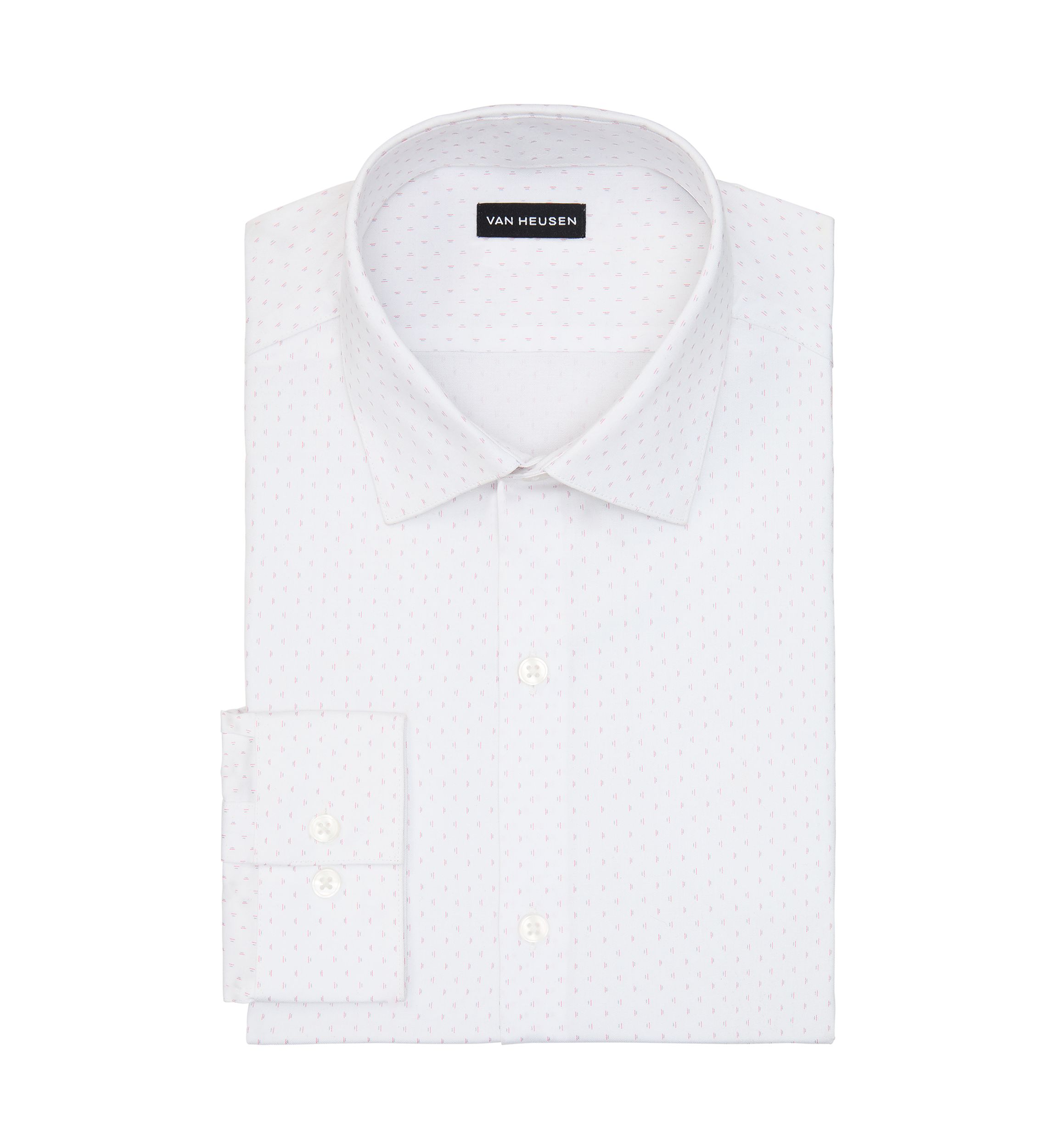 Mens Comfort Performance Slim Fit Dress Shirt