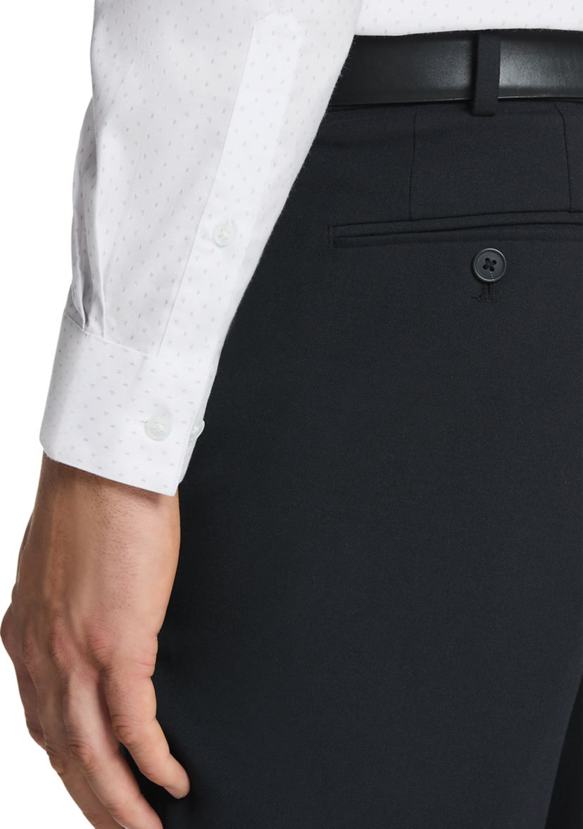 Mens Comfort Performance Slim Fit Dress Shirt