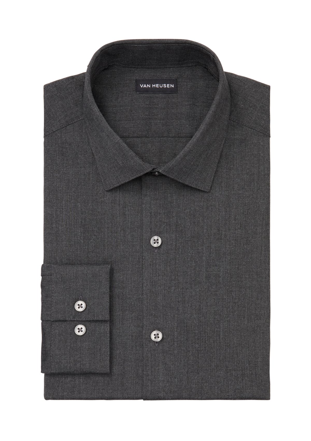 Mens Comfort Performance Slim Fit Dress Shirt