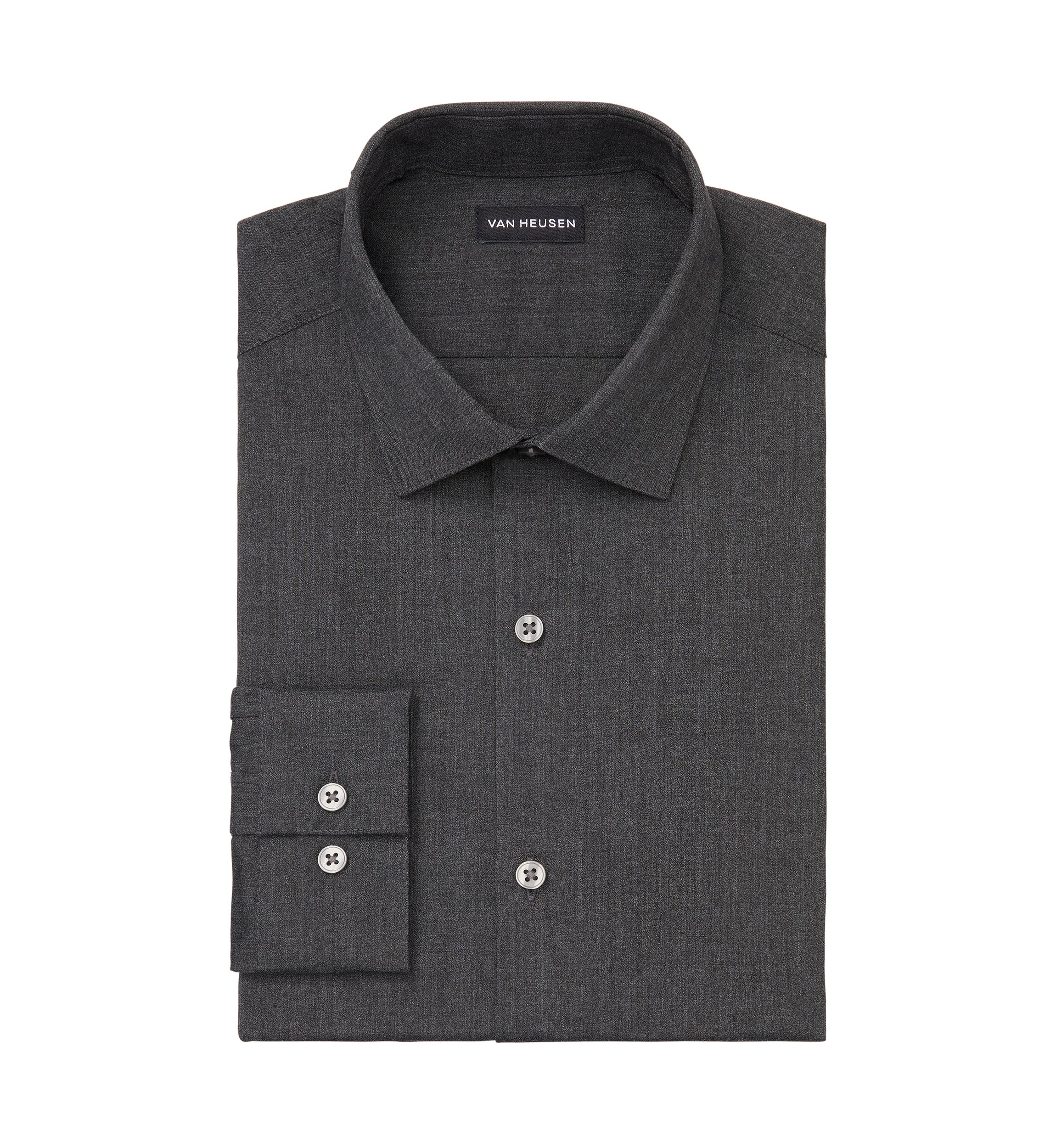 Mens Comfort Performance Slim Fit Dress Shirt