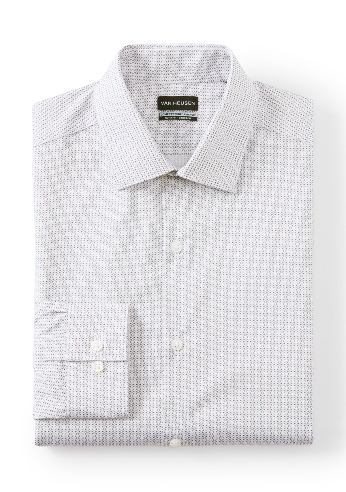 Mens Long Sleeve Slim Fit Dress Shirt
