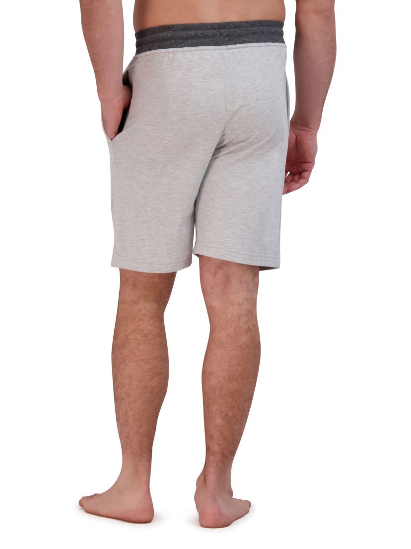 Mens Two Pack French Terry Knit Sleep Shorts