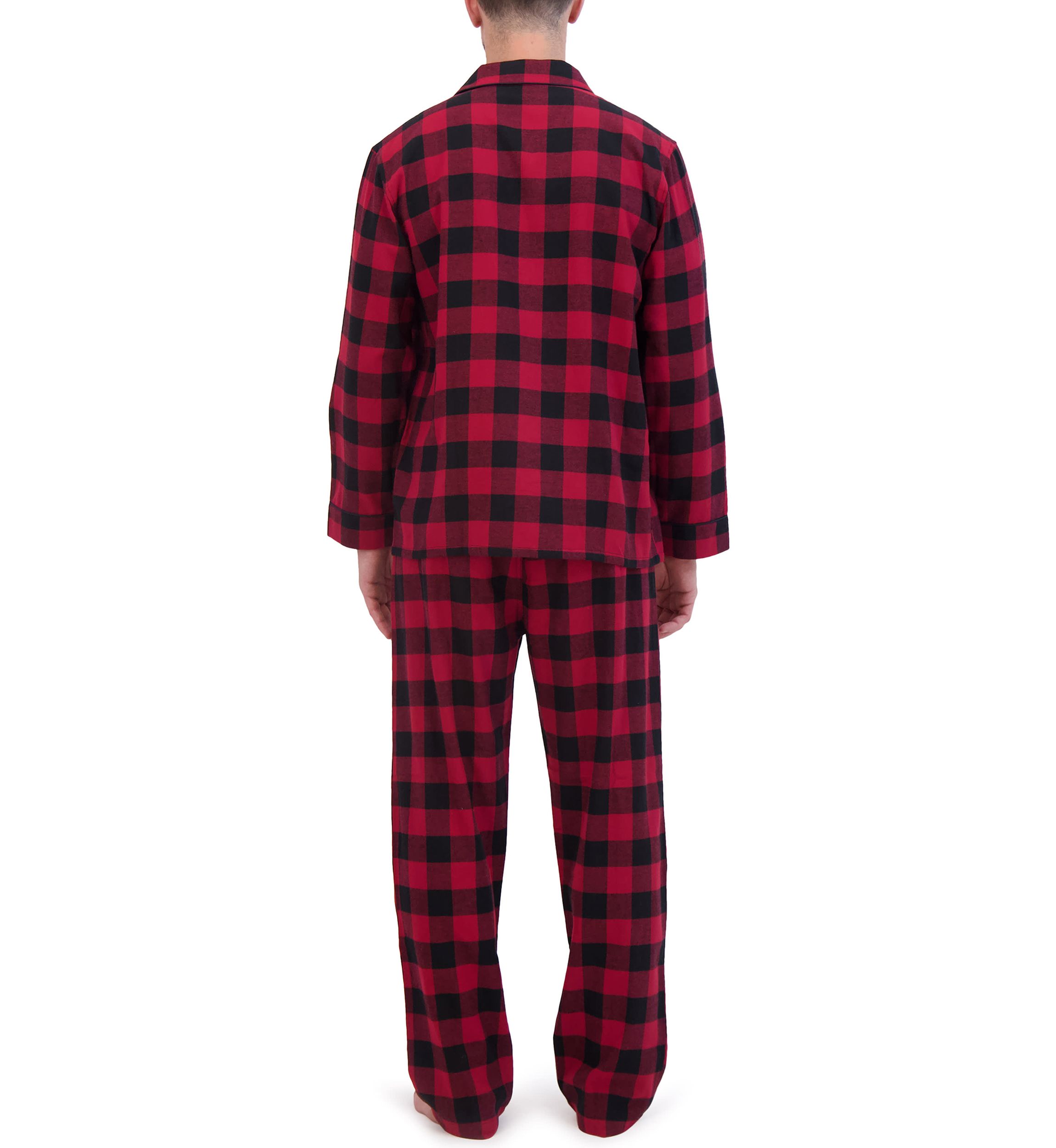 Hanes Mens Flannel Pajama Set