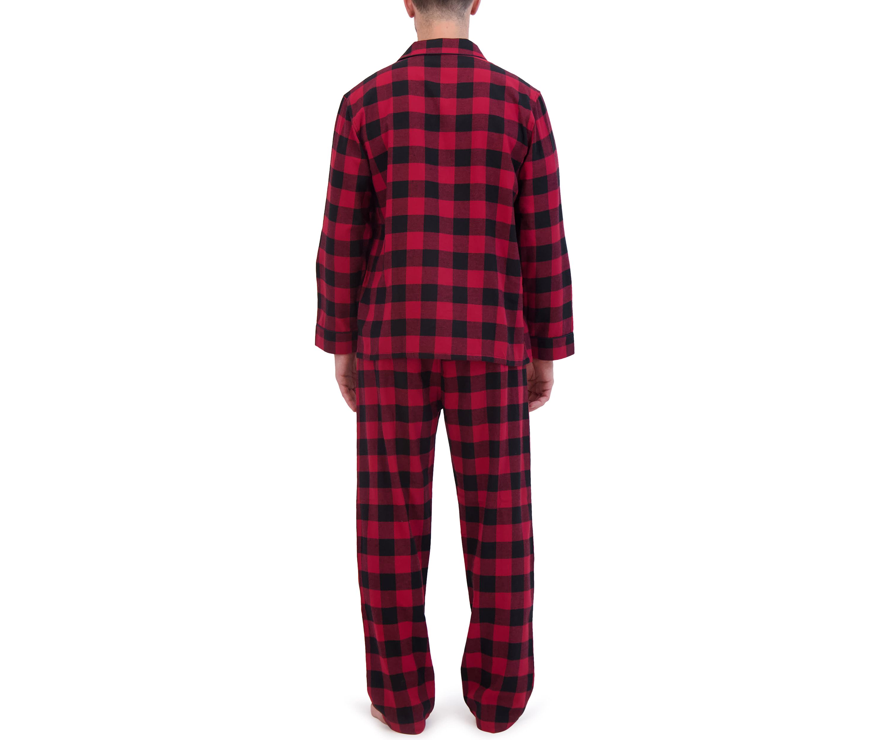 Hanes Mens Flannel Pajama Set