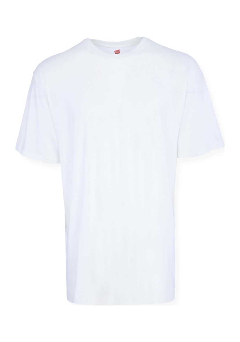 Hanes Mens 5-Pack Tall Crewneck Shirts