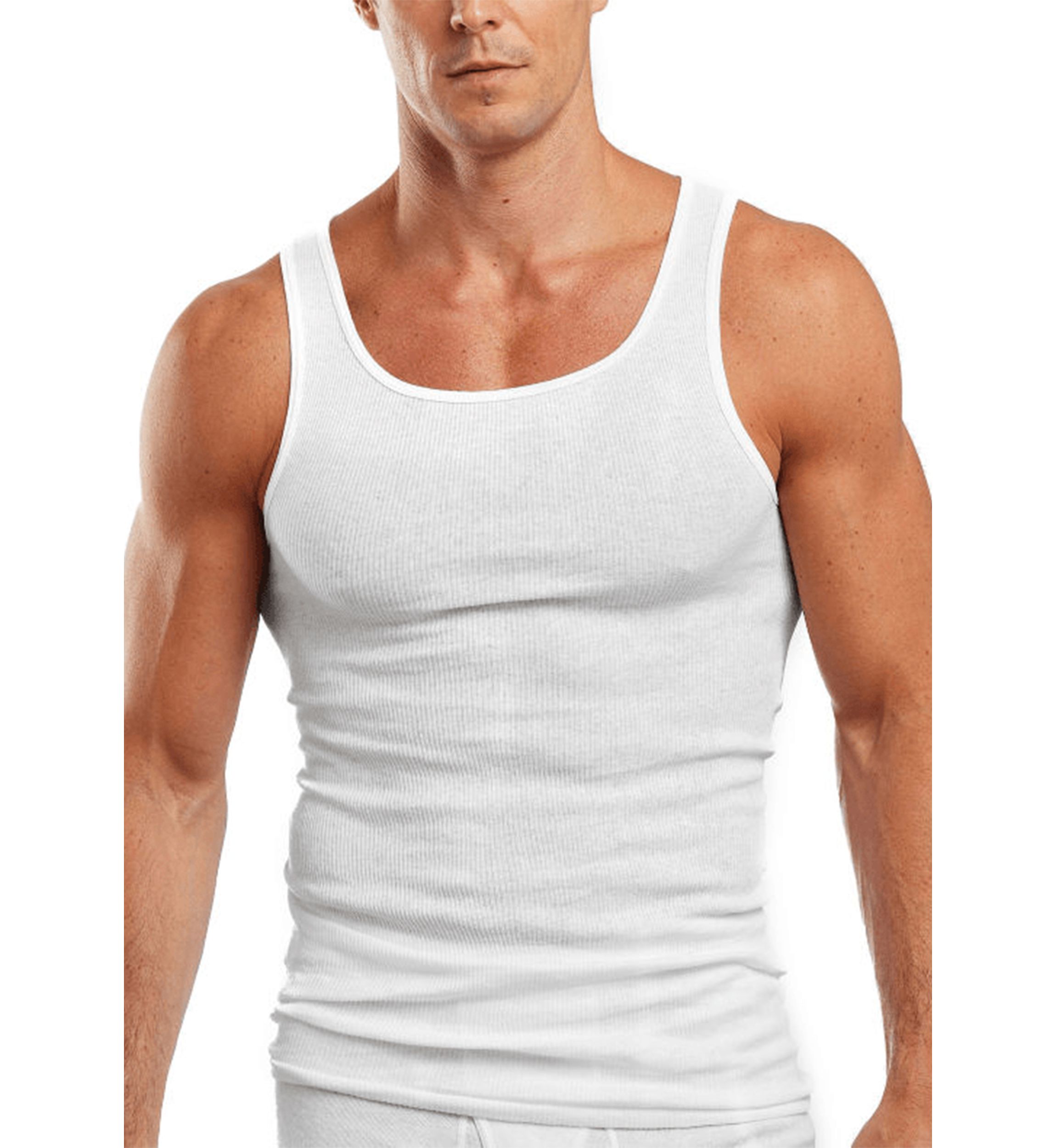 Hanes Mens 5-Pack Tall A-Shirts
