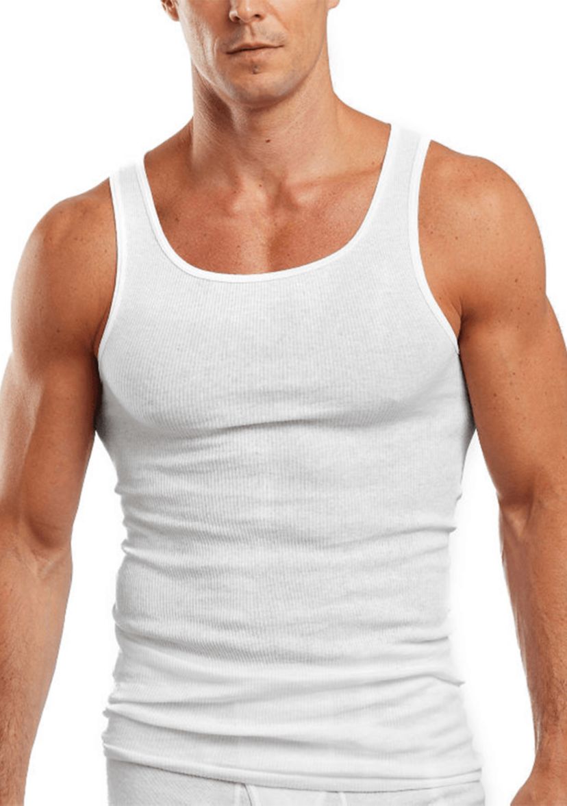 Hanes Mens 5-Pack Tall A-Shirts