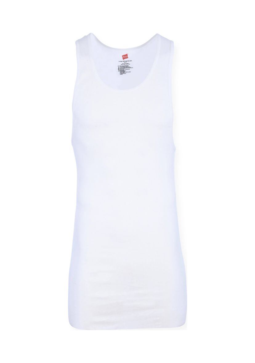 Hanes Mens 5-Pack Tall A-Shirts