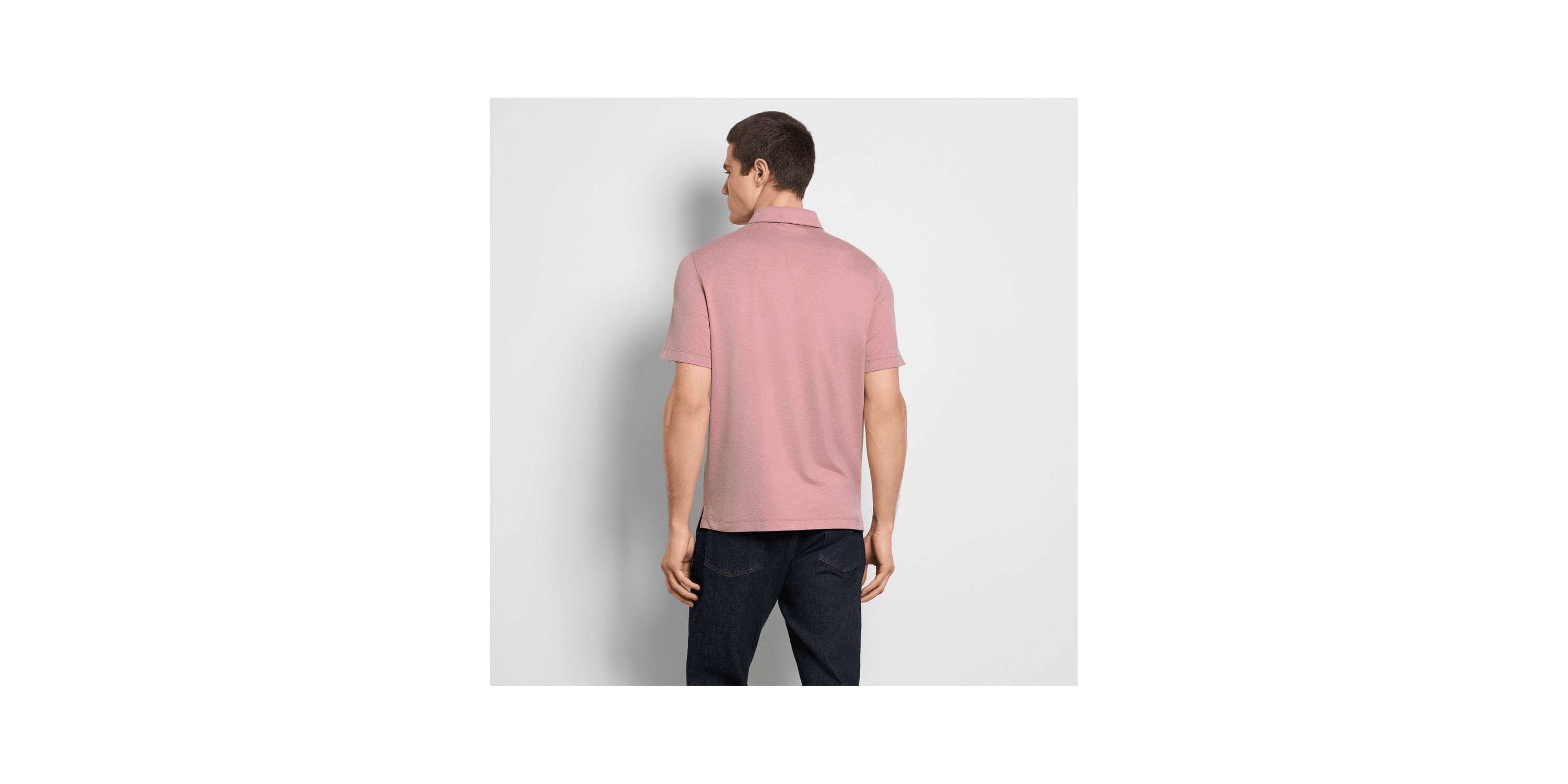 Twill Polo Short Sleeve Shirt