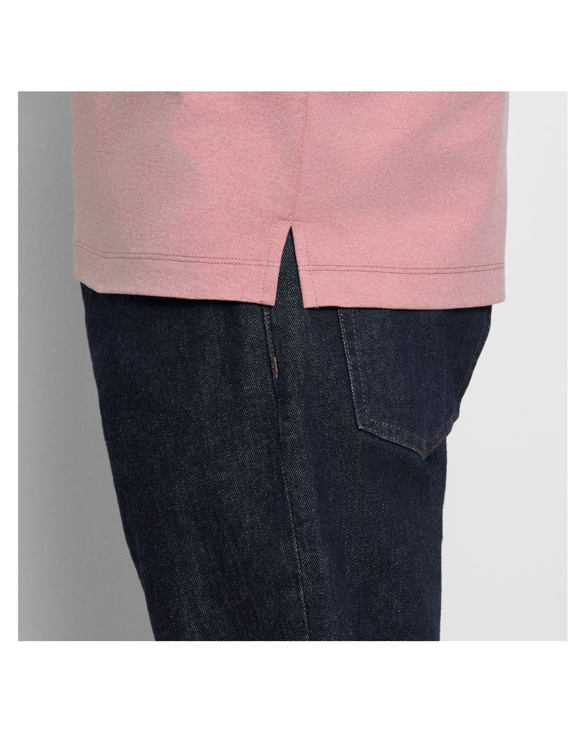 Twill Polo Short Sleeve Shirt