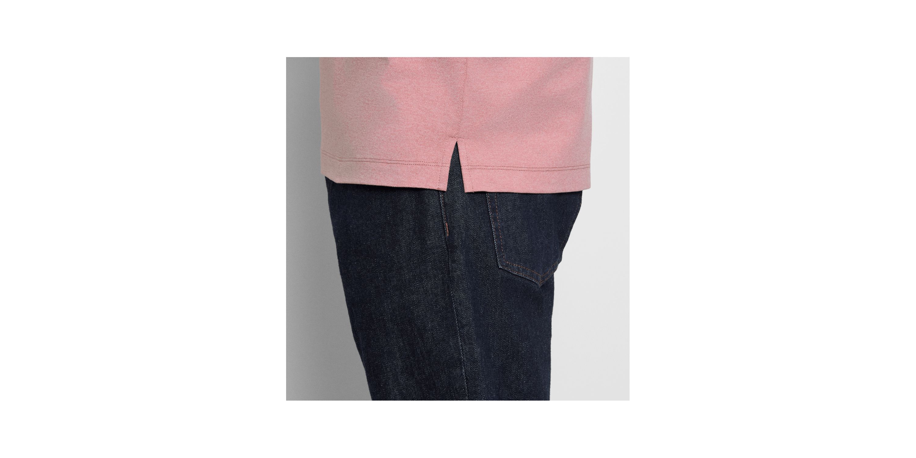 Twill Polo Short Sleeve Shirt