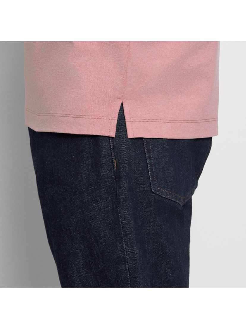 Twill Polo Short Sleeve Shirt
