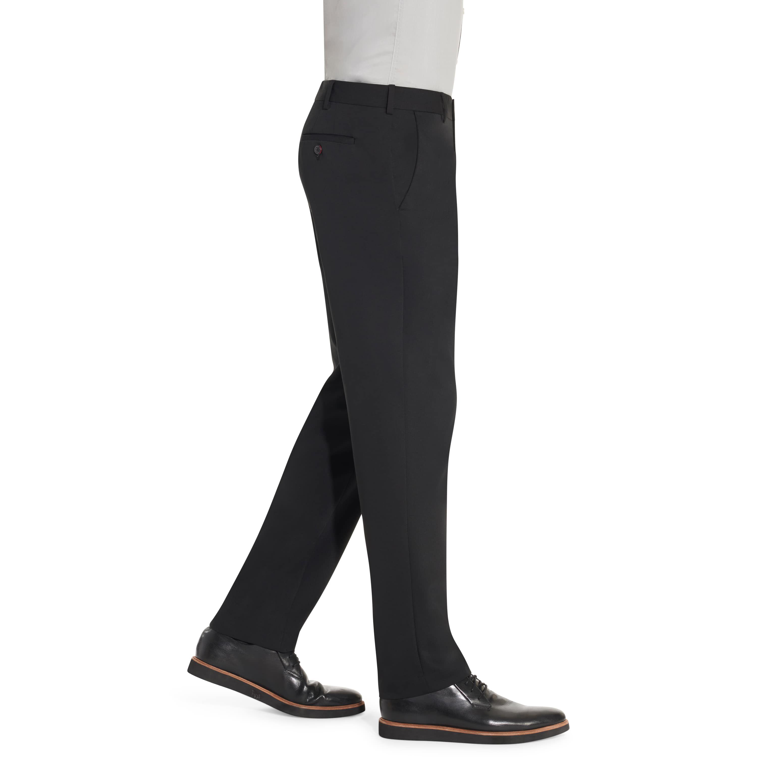 Straight Fit Wrinkle Free Dress Pants
