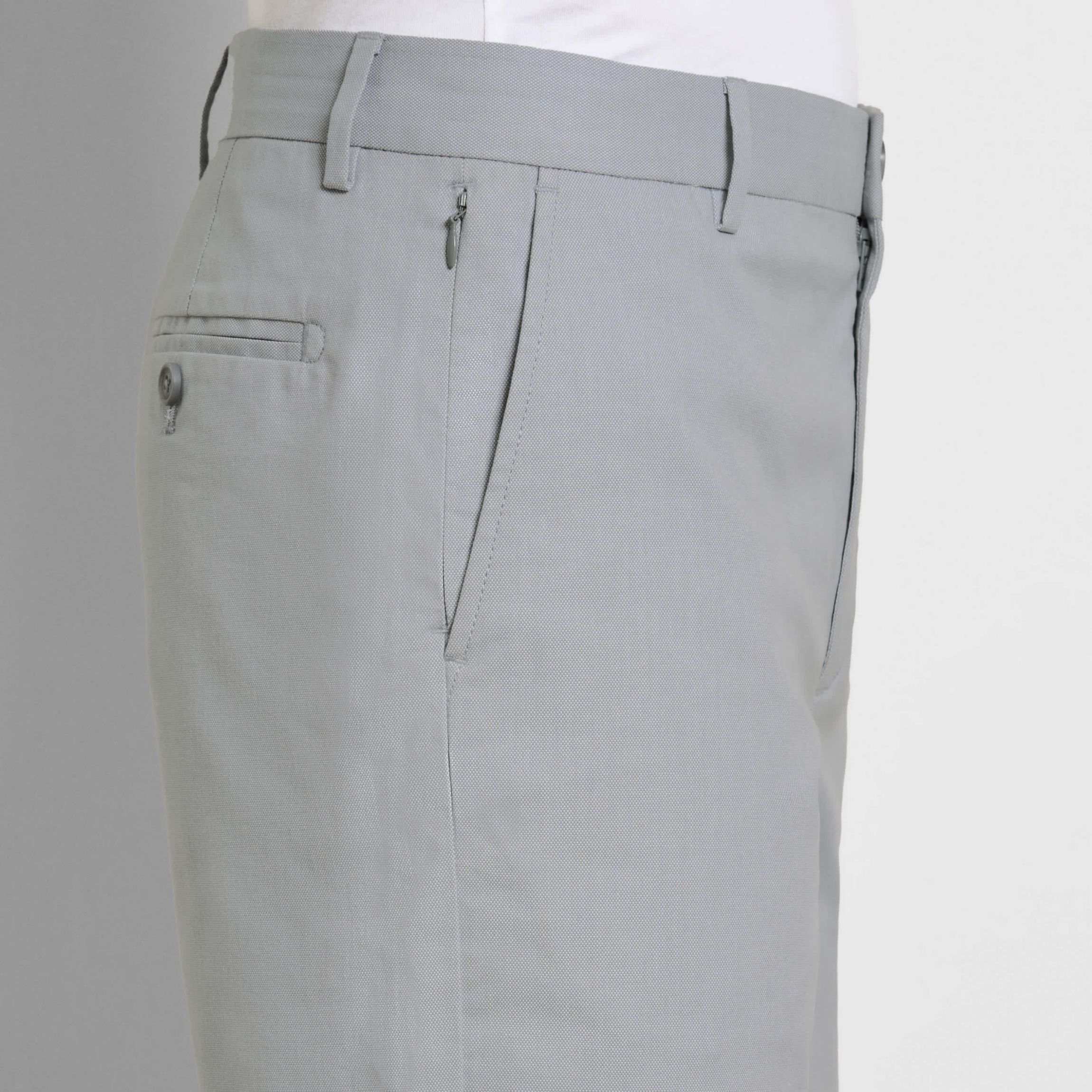 Melange Dobby Cotton Stretch Shorts