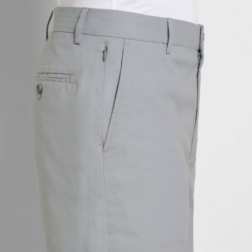 Melange Dobby Cotton Stretch Shorts