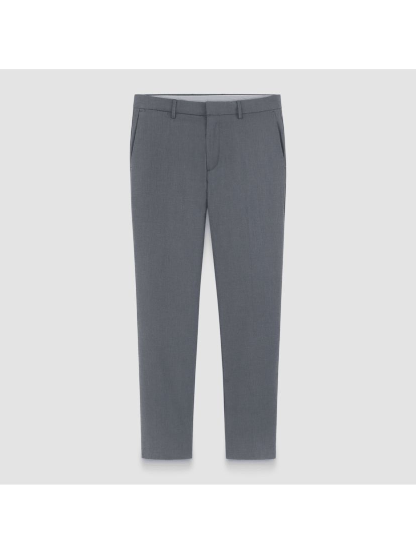 Essential Melange Flat Front Dobby Pant