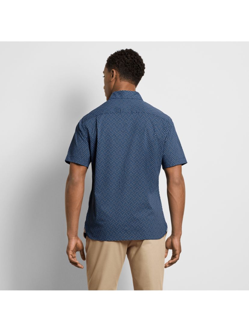 Folsen Stainshield Short Sleeve Bold Leaf Shirt