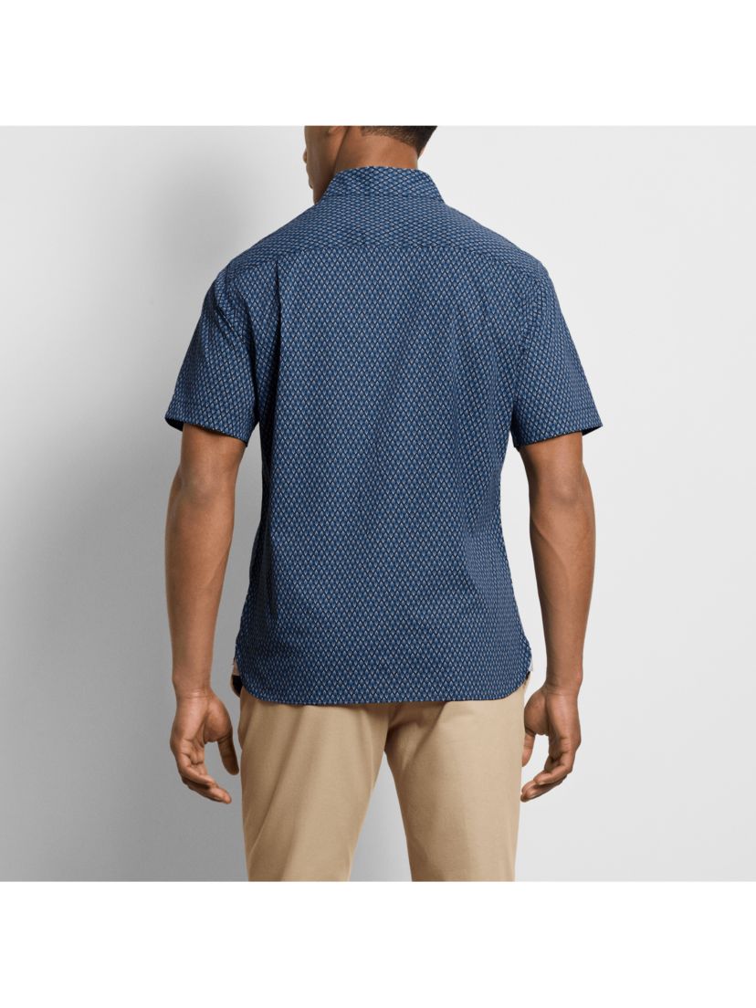 Folsen Stainshield Short Sleeve Bold Leaf Shirt