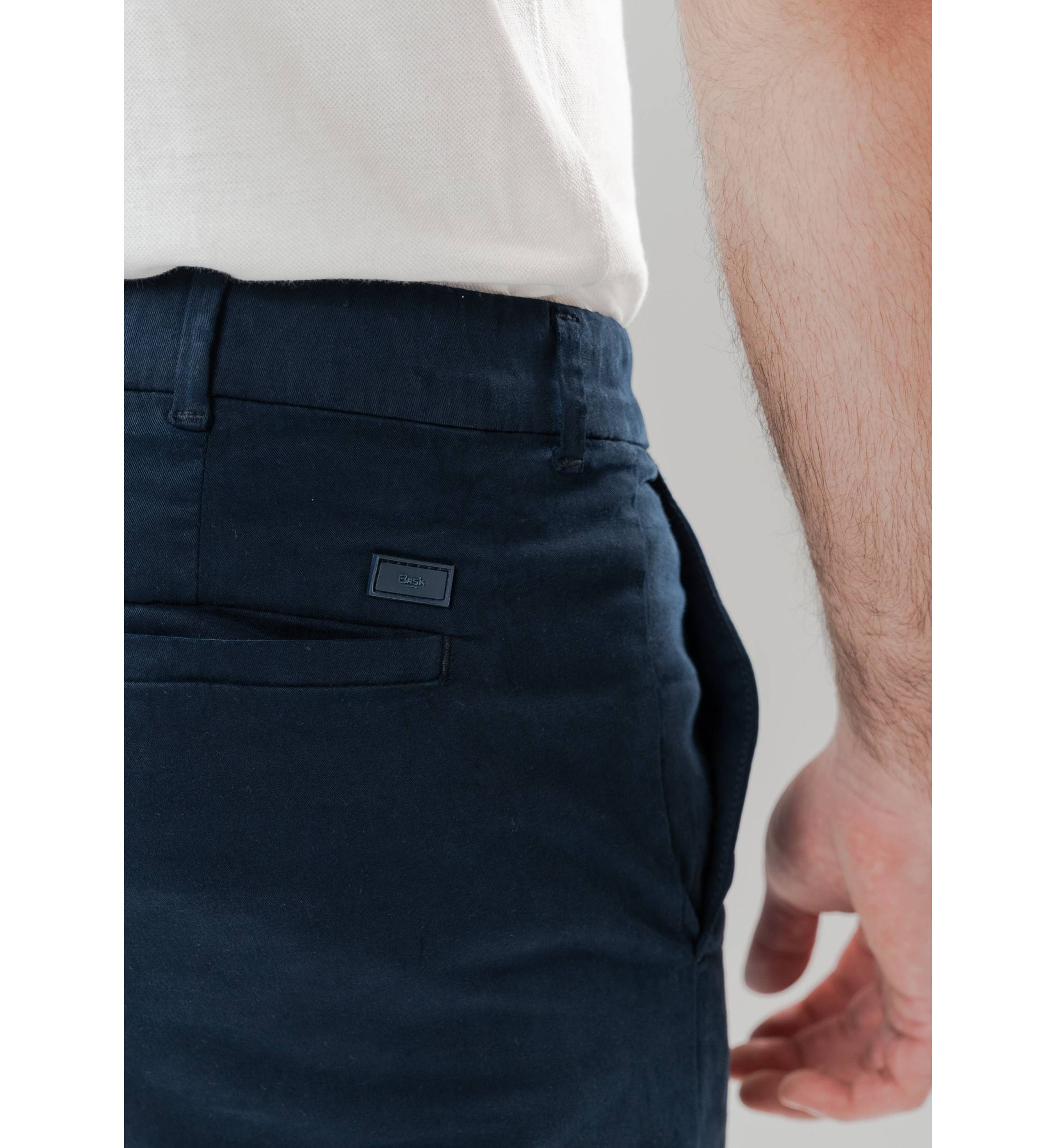 Navy Blue Ultraflex Slim Chino