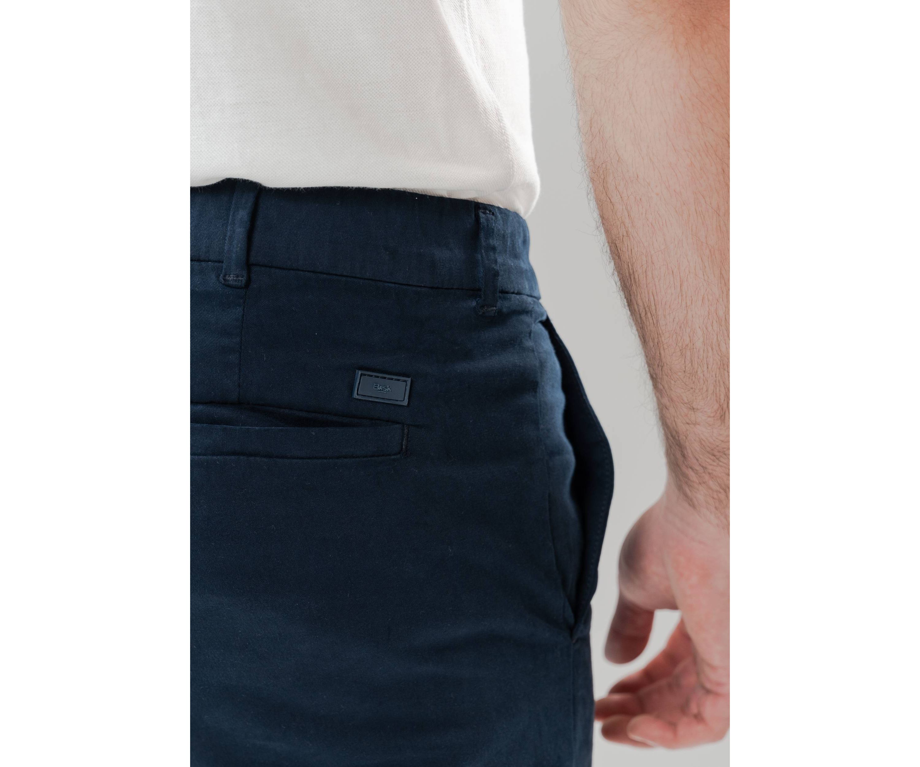 Navy Blue Ultraflex Slim Chino