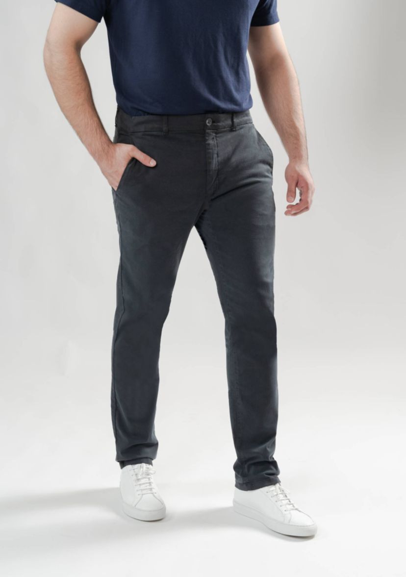 Dark Grey UltraFlex Slim Fit Chino