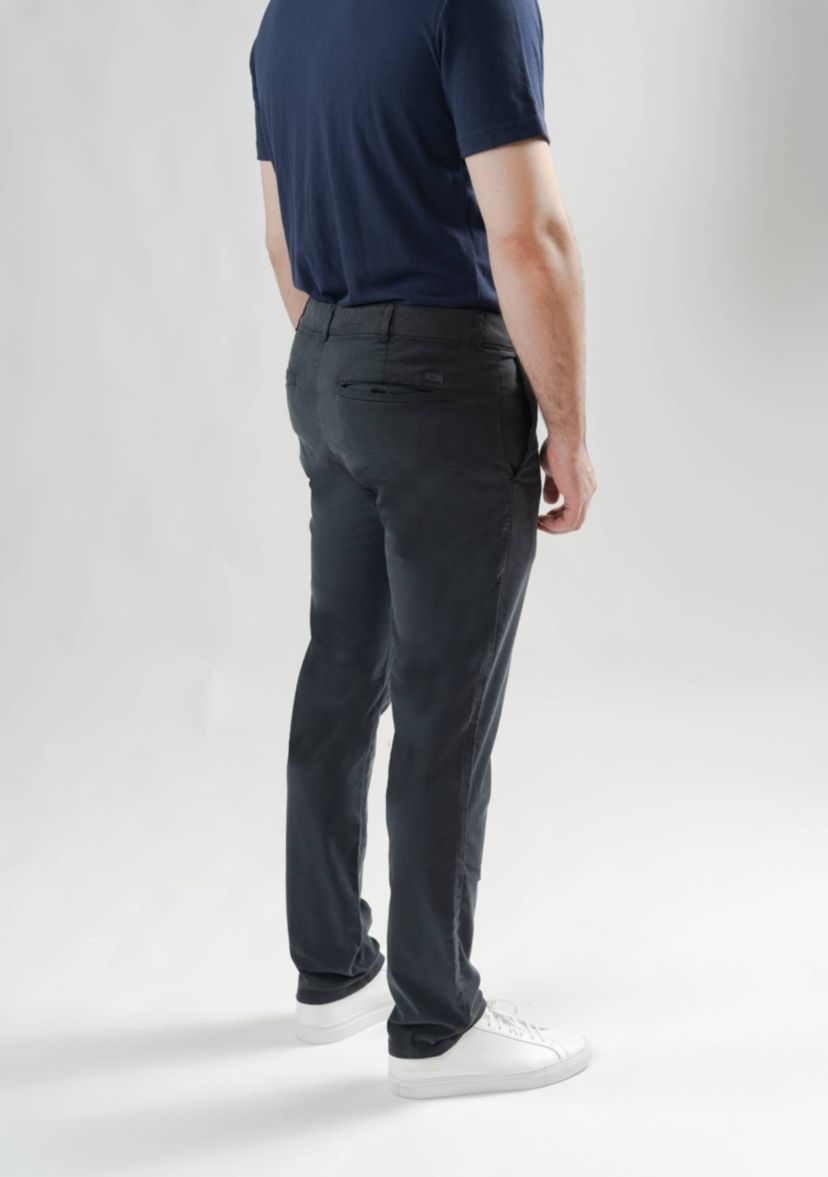 Dark Grey UltraFlex Slim Fit Chino