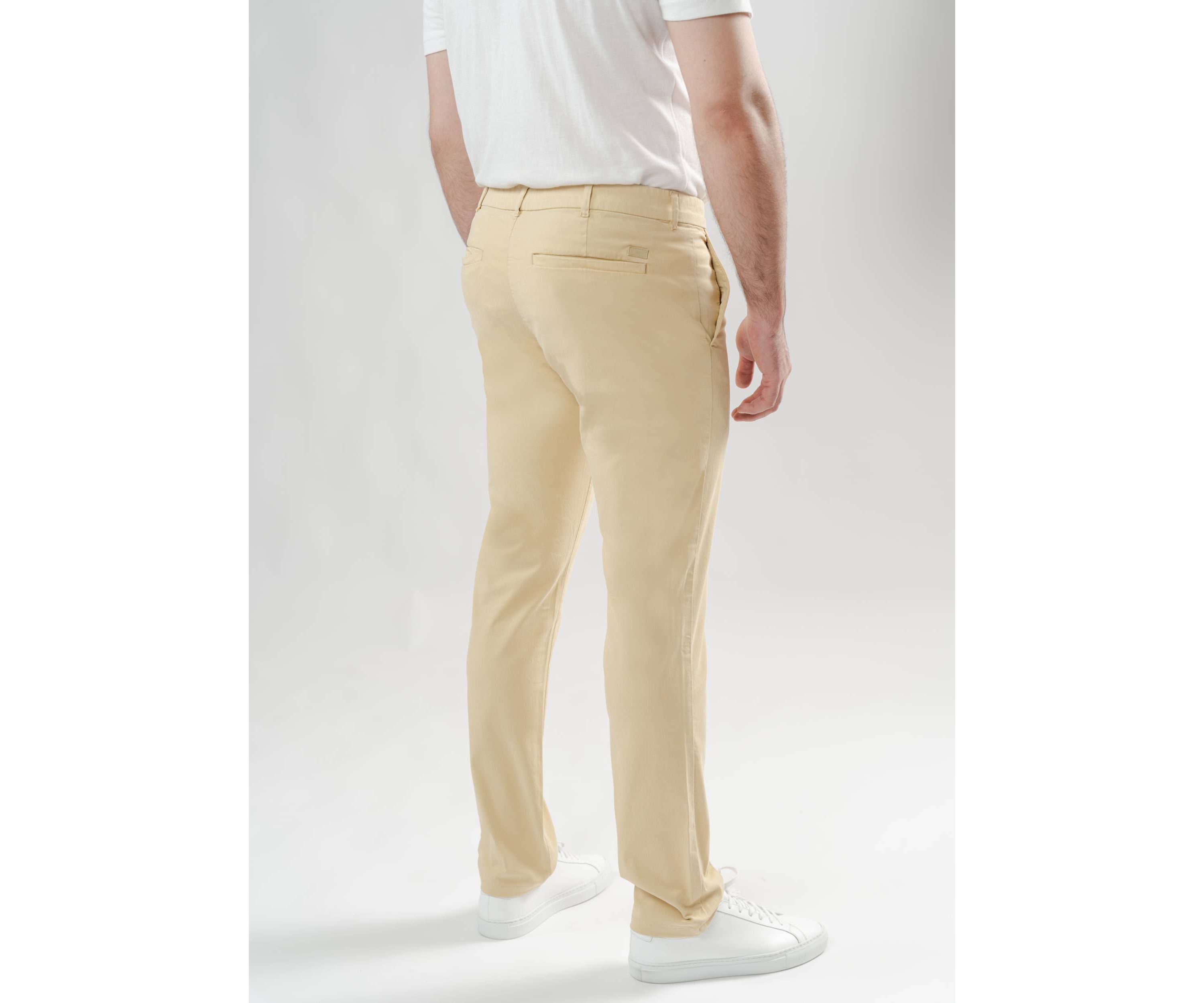 Khaki Ultraflex Slim Chino