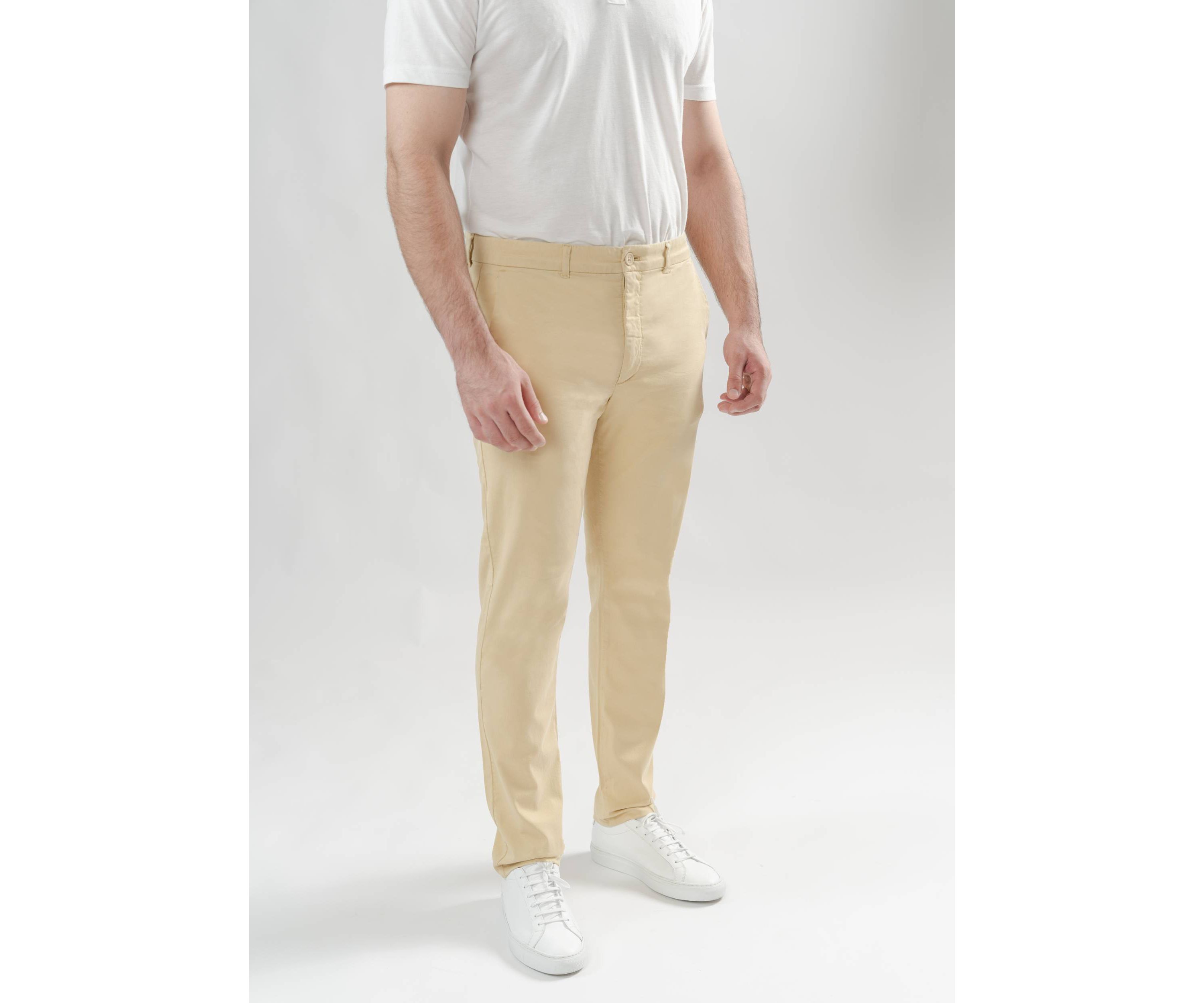 Khaki Ultraflex Slim Chino