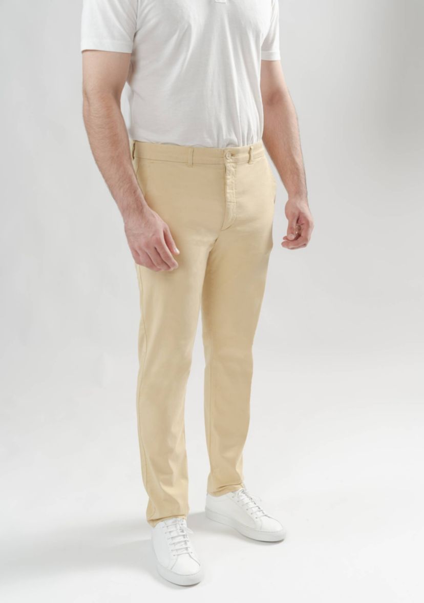 Khaki Ultraflex Slim Chino