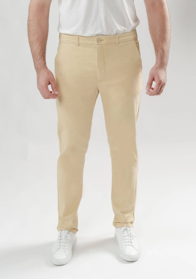 Khaki Ultraflex Slim Chino