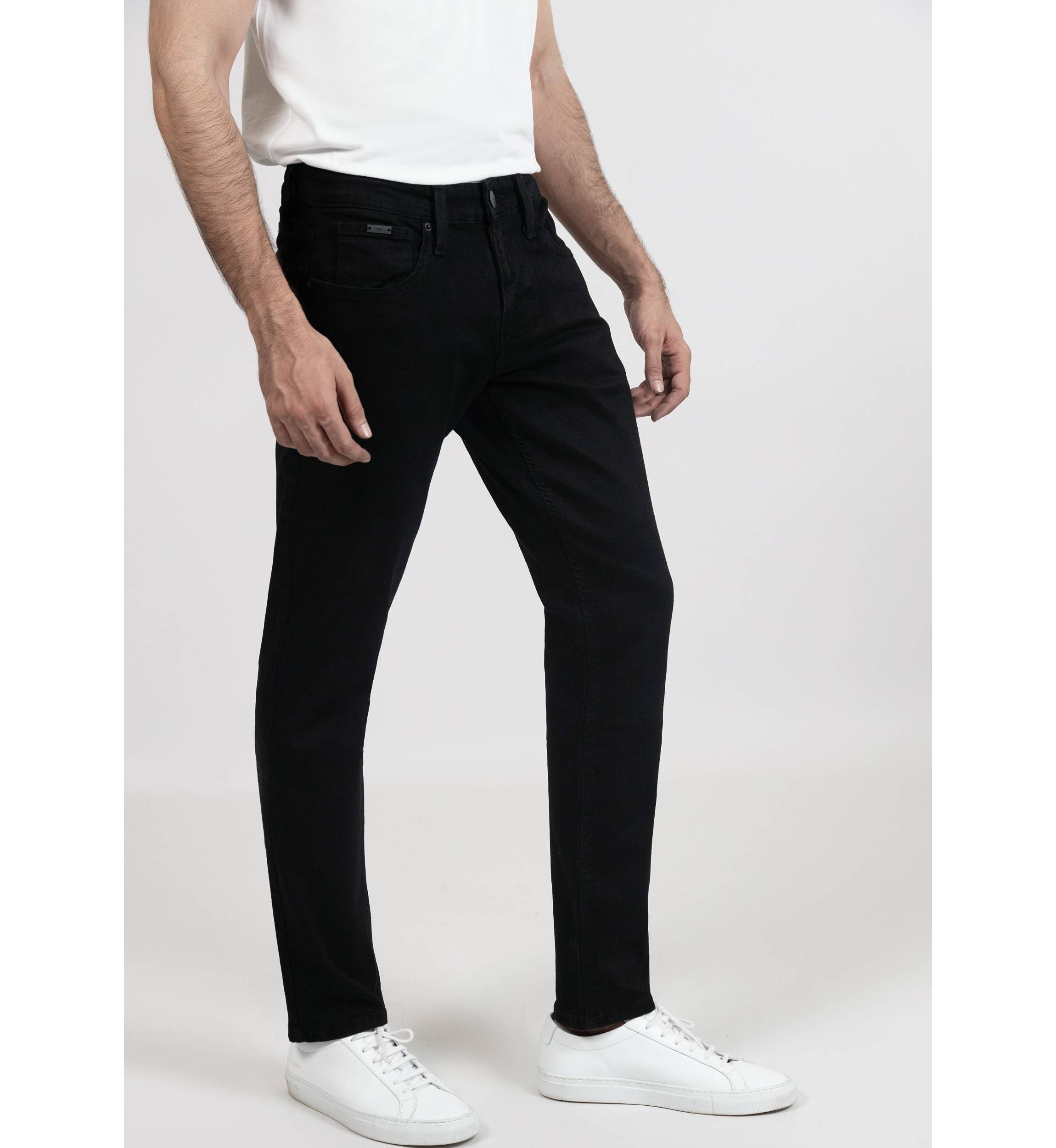 Black Rinse Wash Slim Fit Jeans - Lift