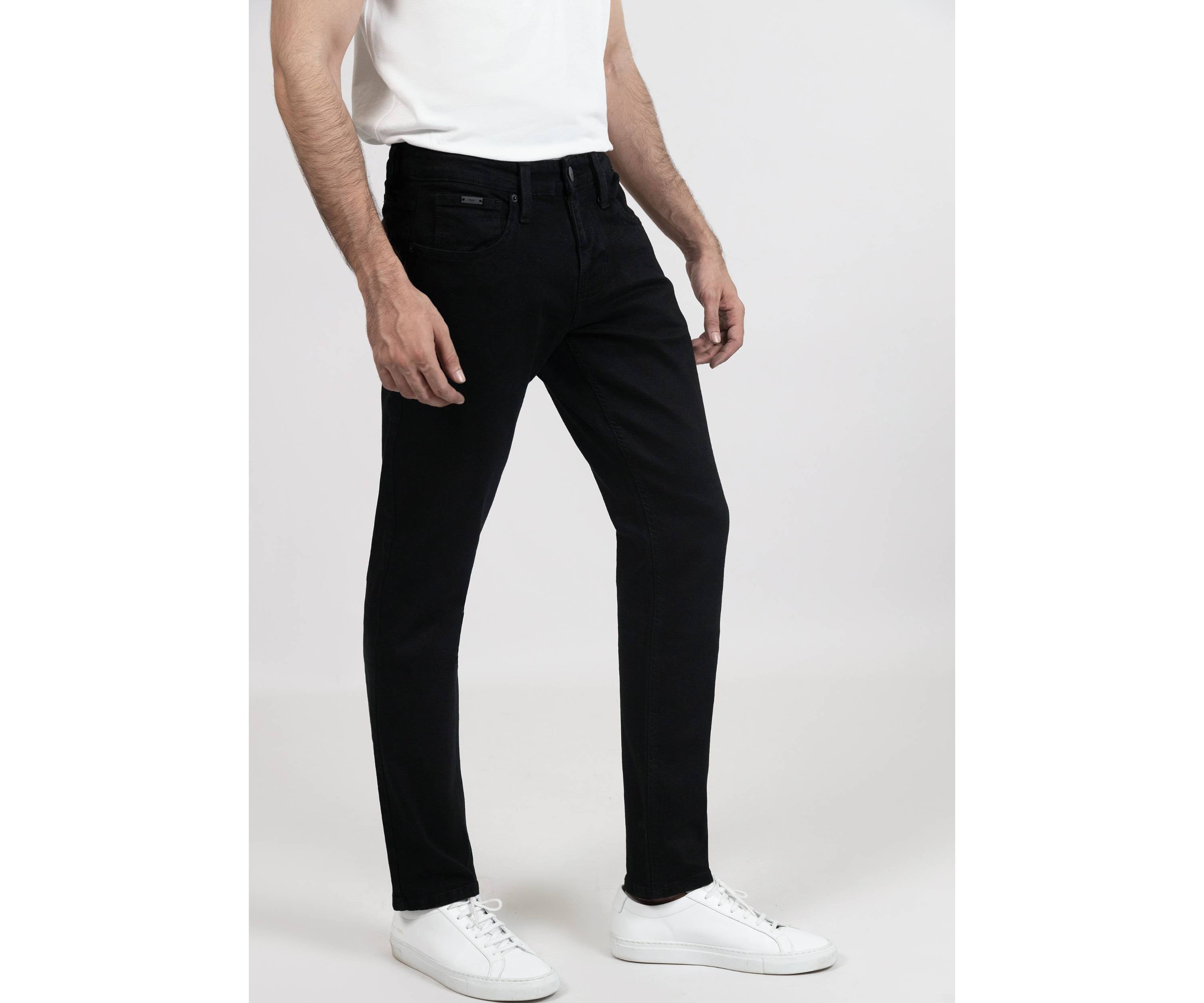 Black Rinse Wash Slim Fit Jeans - Lift