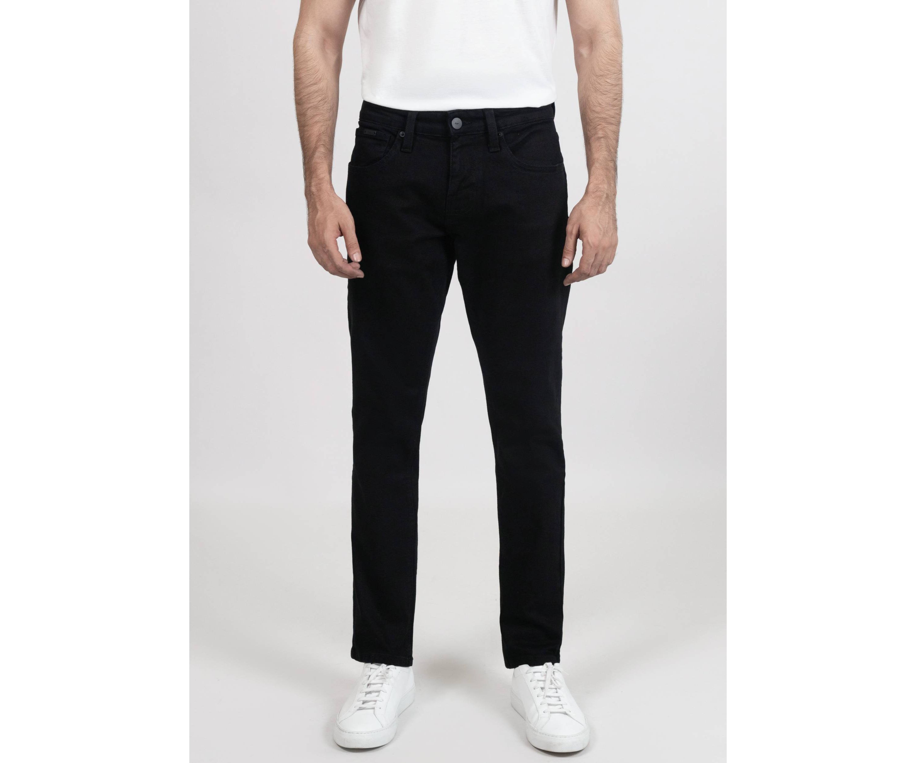 Black Rinse Wash Slim Fit Jeans - Lift