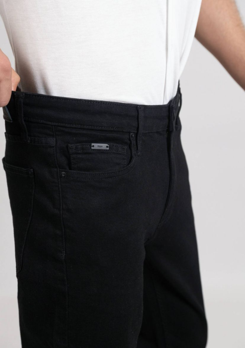 Black Rinse Wash Slim Fit Jeans - Lift