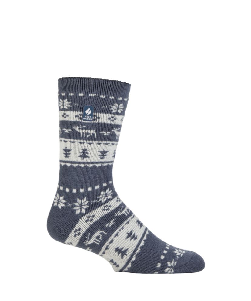 Lite Jasper Holiday Outdoor Deer Crew Sock