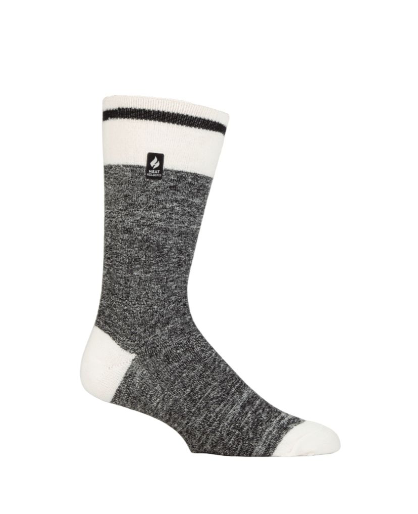 Ultra Lite Lucas Cream Block Twist Crew Sock